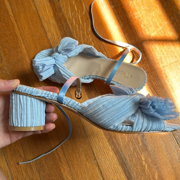 “ Something blue “ bride wedding shoe - Picture 5 of 5